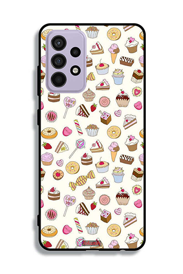 Samsung Galaxy A52 Protective Case Cover Pattern Of Favorite Items