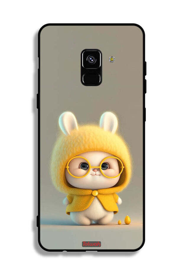 غطاء حماية لهاتف Samsung Galaxy A8 Plus (2018) Baby Rabbit