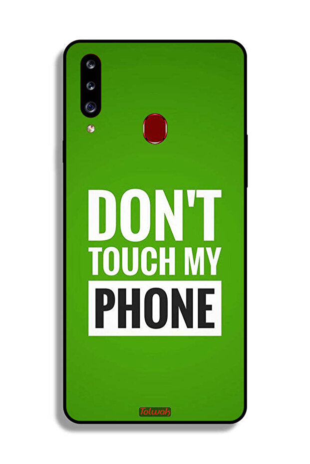 Samsung Galaxy A20s Protective Case Cover Do Not Touch My Phone