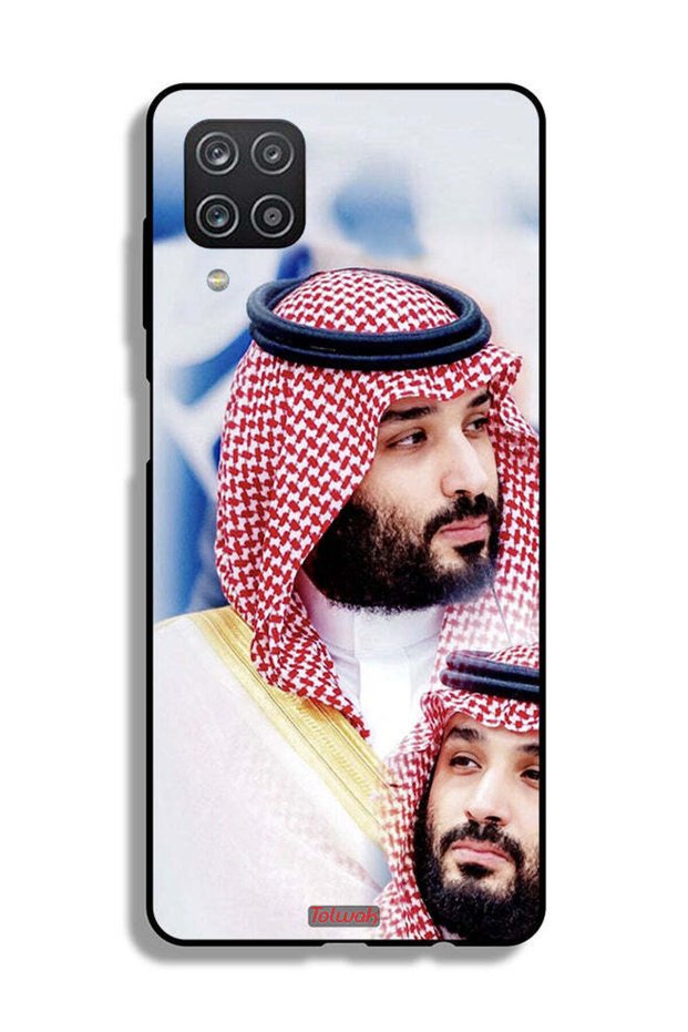 غطاء حماية لهاتف سامسونج جالكسي A12 محمد بن سلمان