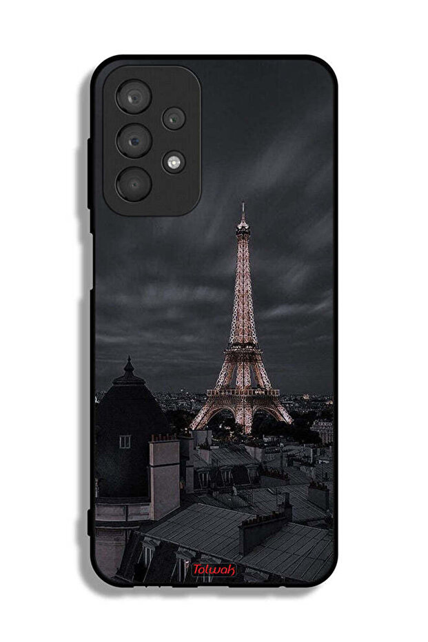 Samsung Galaxy A23 Protective Case Cover Eiffel Tower In Night