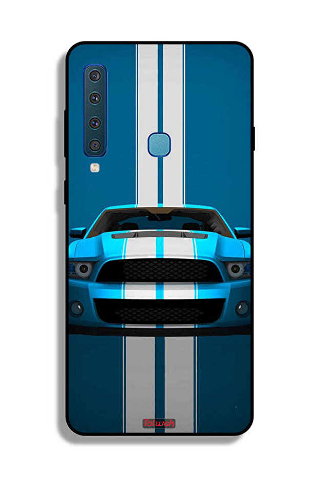 غطاء حماية لهاتف Samsung Galaxy A9 (2018) بتصميم سيارة فنية تجريدية