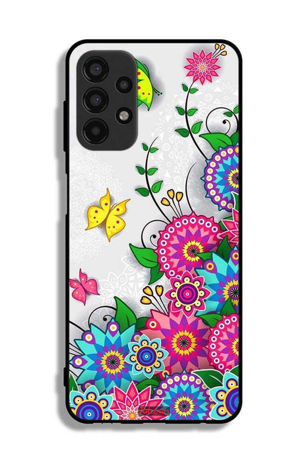 Samsung Galaxy A13 4G Protective Case Cover Mandala Flowers