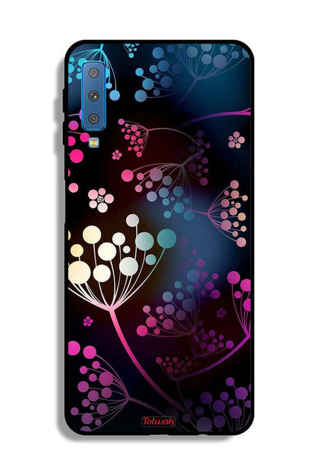 غطاء حماية بنمط لهاتف Samsung Galaxy A7 (2018)