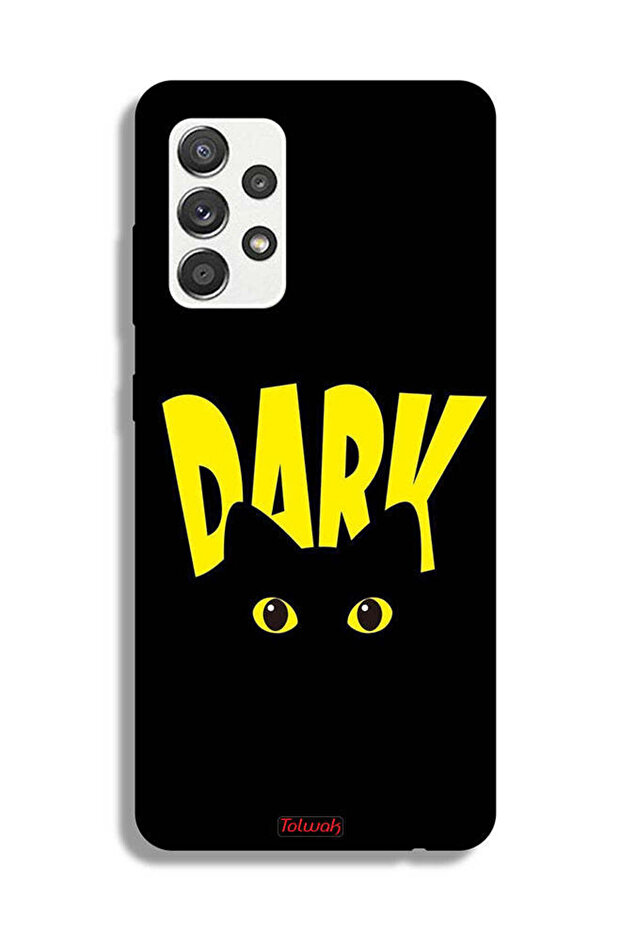 Samsung Galaxy M32 5G Protective Case Cover Dark Cat