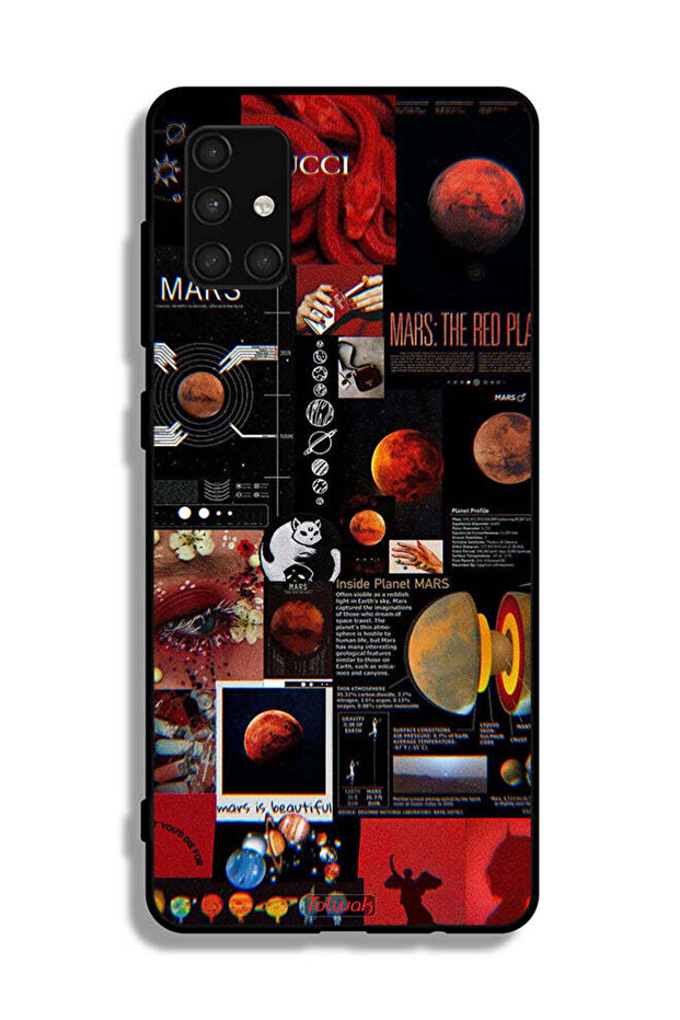 Samsung Galaxy A71 4G Protective Case Cover Mars Art