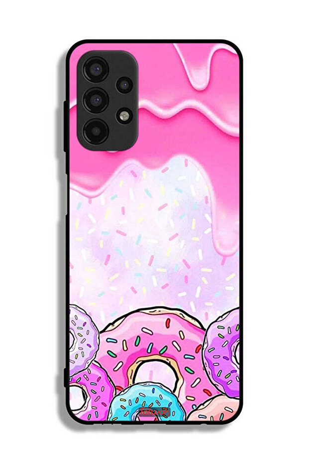 Samsung Galaxy A13 4G Protective Case Cover Donut Colors