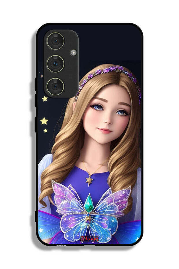 Samsung Galaxy A54 5G Protective Case Cover Cute Butterfly Girl