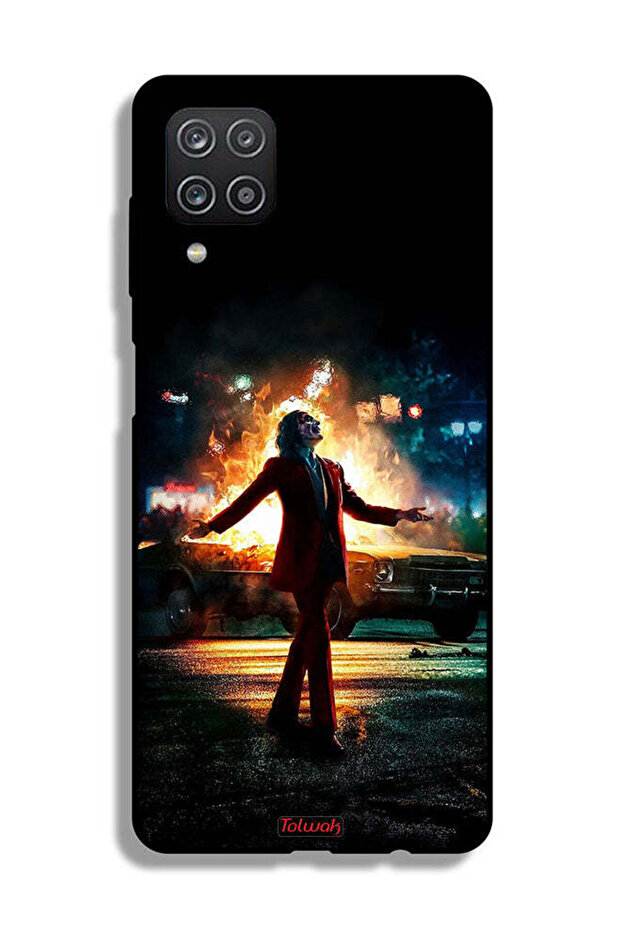 Samsung Galaxy A12 Protective Case Cover Joker Happy Mode