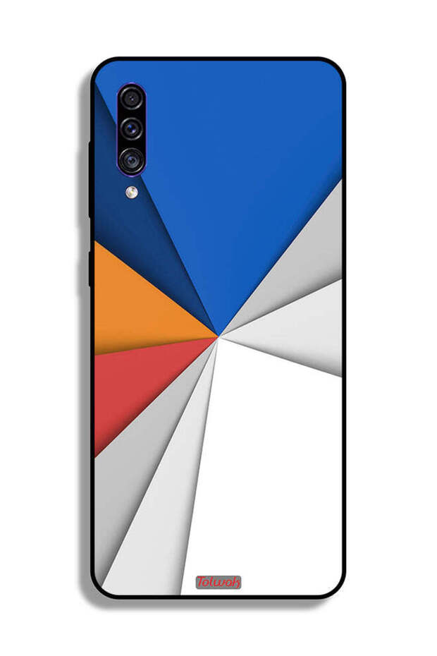 Samsung Galaxy A50 Protective Case Cover Material Matches Abstract Art