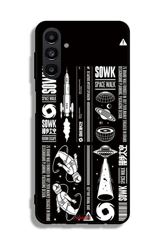 غطاء حماية لهاتف Samsung Galaxy A04s ملصق Sowk Space Walk