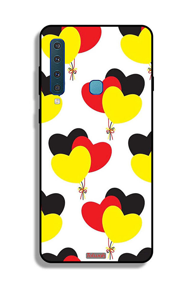 غطاء حماية لهاتف Samsung Galaxy A9 (2018) بتصميم Three Hearts Bunch