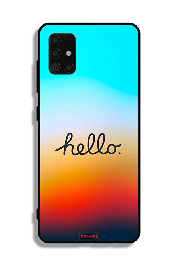 Samsung Galaxy A51 4G Protective Case Cover Hello