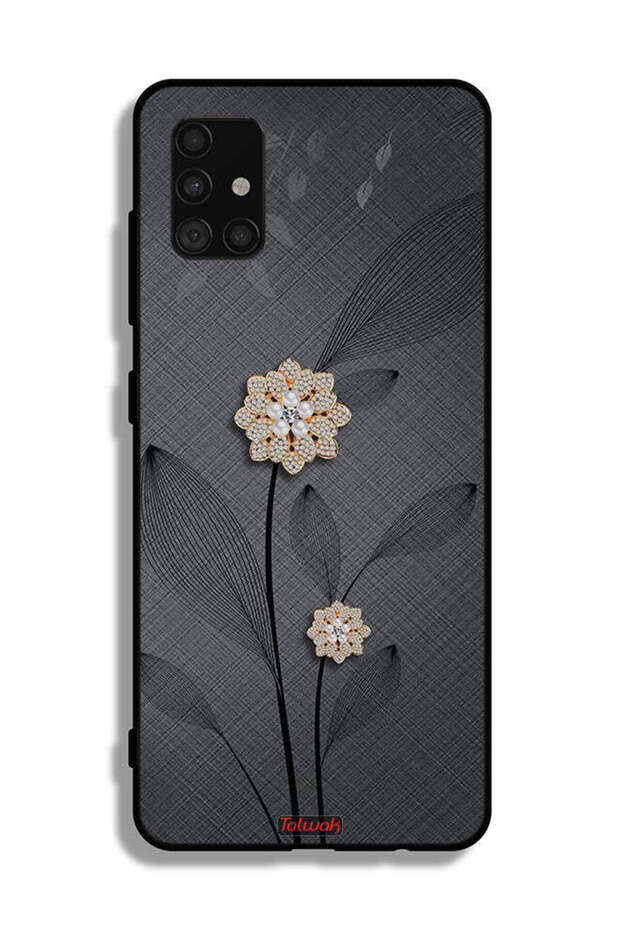 Samsung Galaxy A51 4G Protective Case Cover Diamond Flowers Art
