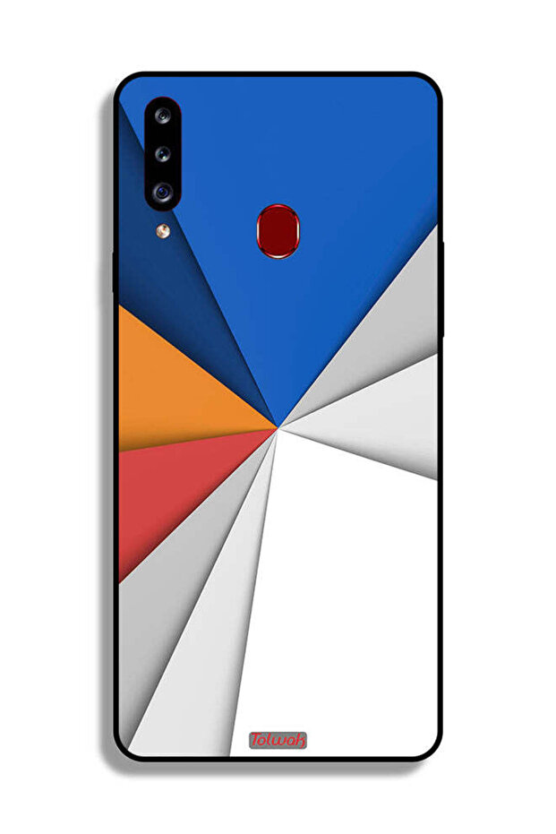 Samsung Galaxy A20s Protective Case Cover Material Matches Abstract Art