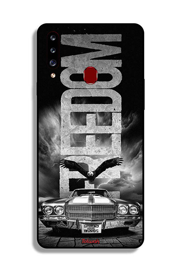 Samsung Galaxy A20s Protective Case Cover Freedom Art