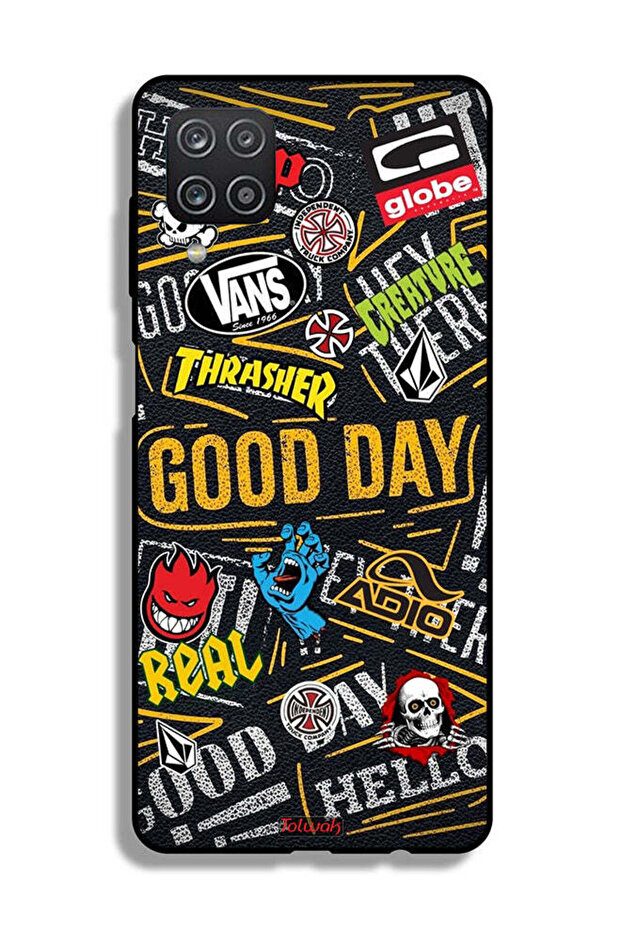 غطاء حماية لهاتف Samsung Galaxy A12 Good Day