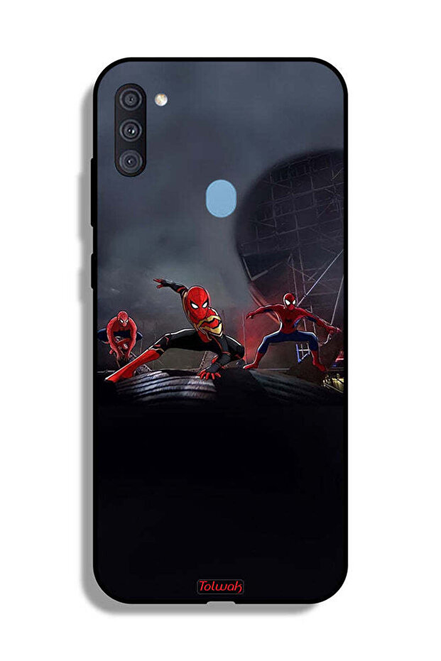 Samsung Galaxy A11 Protective Case Cover Three Spiders