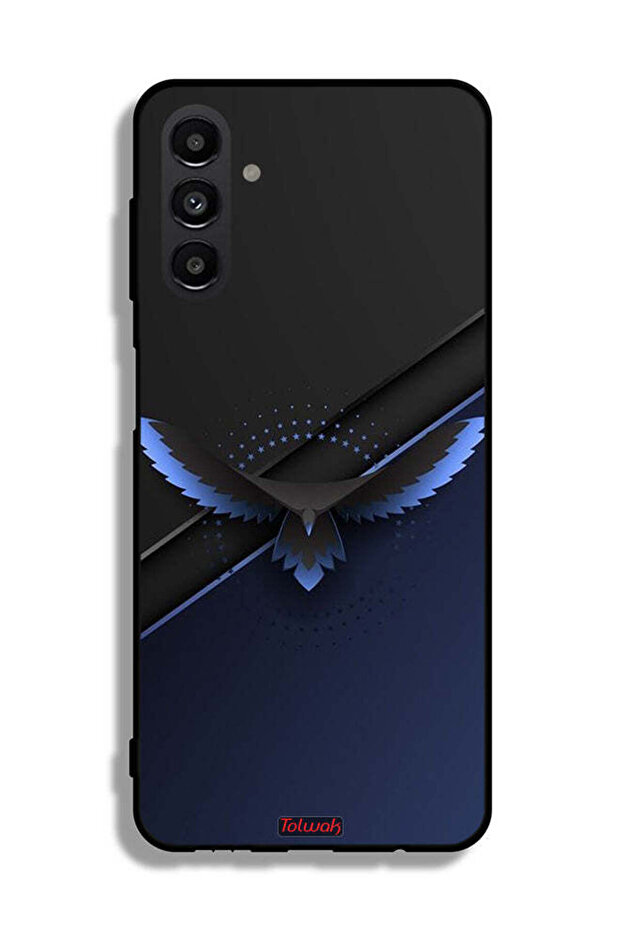 غطاء حماية لهاتف Samsung Galaxy A13 5G بتصميم فن تجريدي رقمي من النسر
