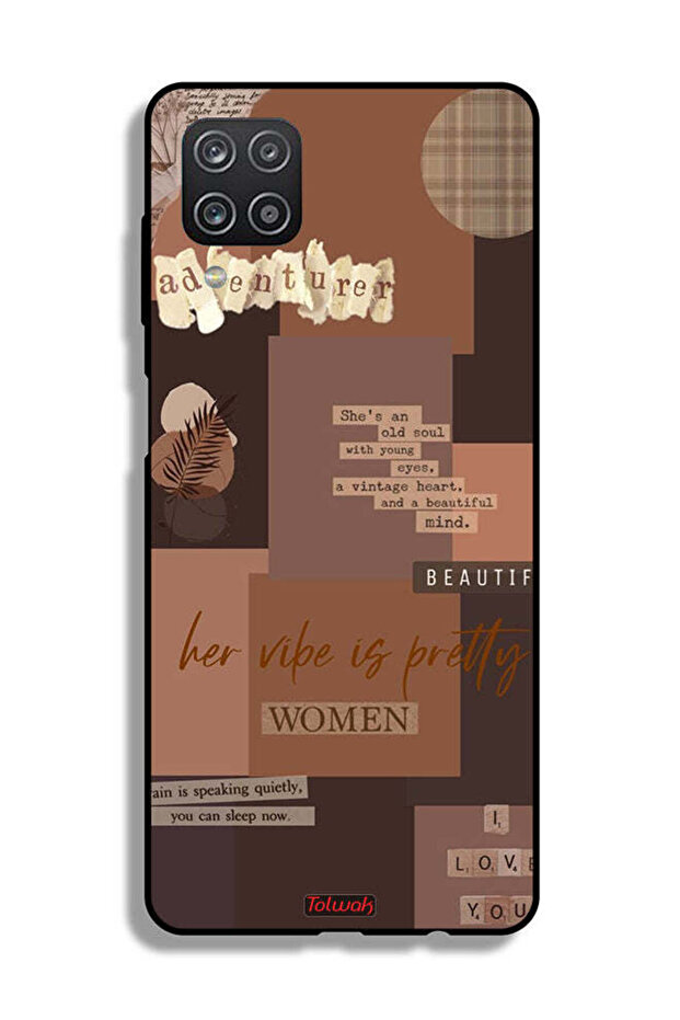 Samsung Galaxy M12 Protective Case Cover Adventurer Women
