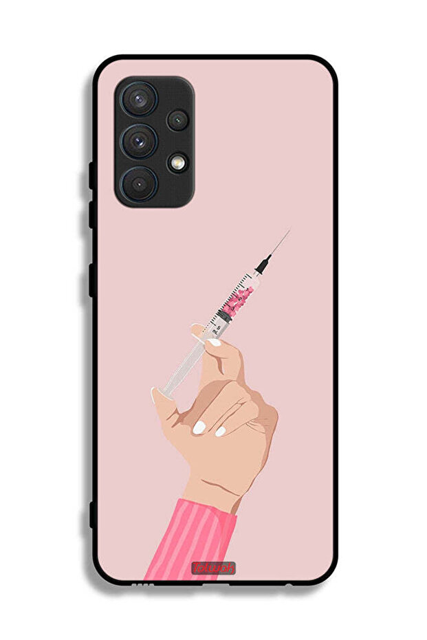 غطاء حماية لهاتف سامسونج جالاكسي A32 4G بنقشة Love Injection