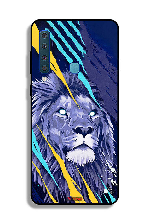 غطاء حماية لهاتف Samsung Galaxy A9 (2018) بتصميم الأسد الملك
