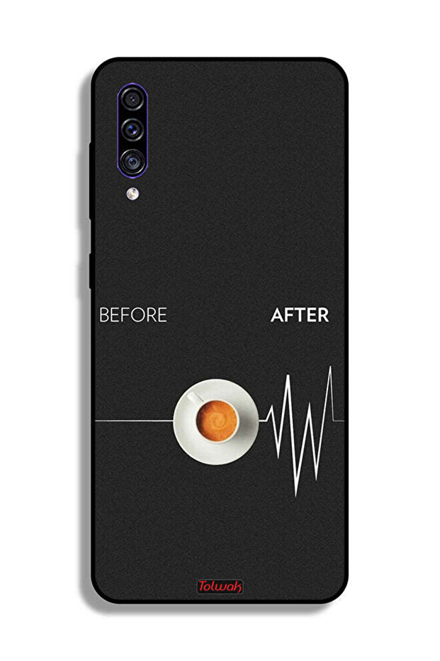 غطاء حماية لهاتف Samsung Galaxy A50s قبل وبعد