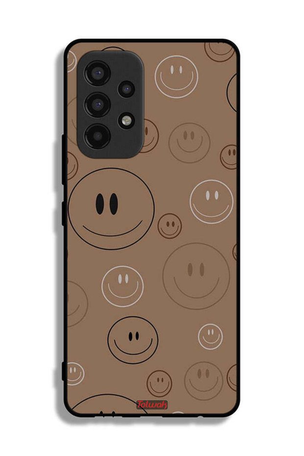 Samsung Galaxy A53 5G Protective Case Cover Smiley Faces Pattern