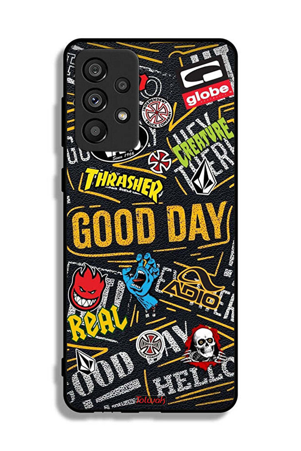 Samsung Galaxy A73 5G Protective Case Cover Good Day