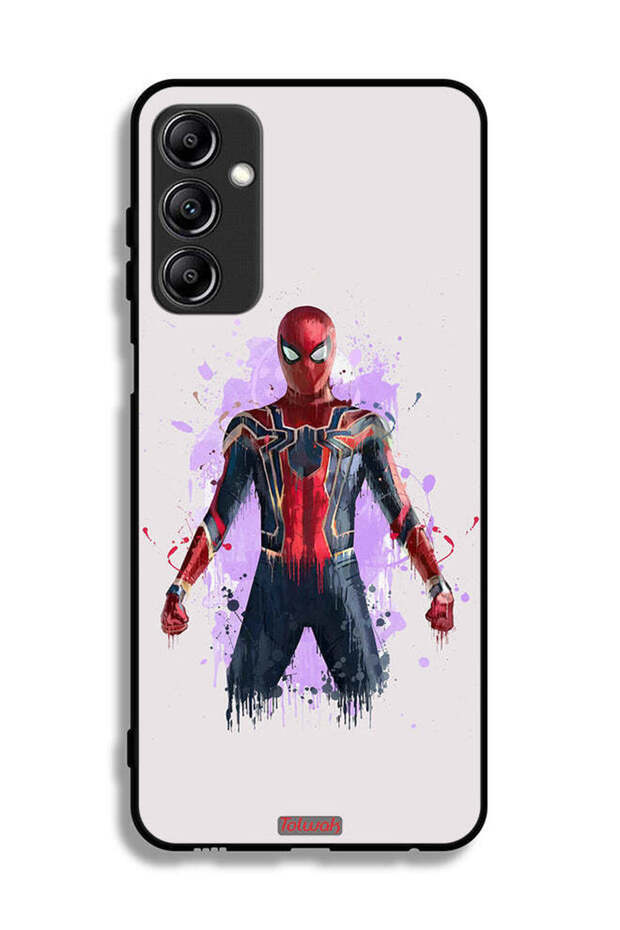 غلاف الحماية Samsung Galaxy A24 4G 4G غطاء حماية من الغطاء الحديدي العنكبوت الحديدي