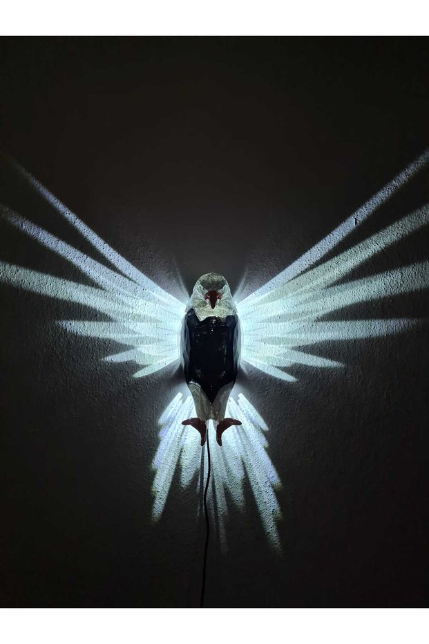Eagle Night Light with White Led (with 12Volt Adapter)