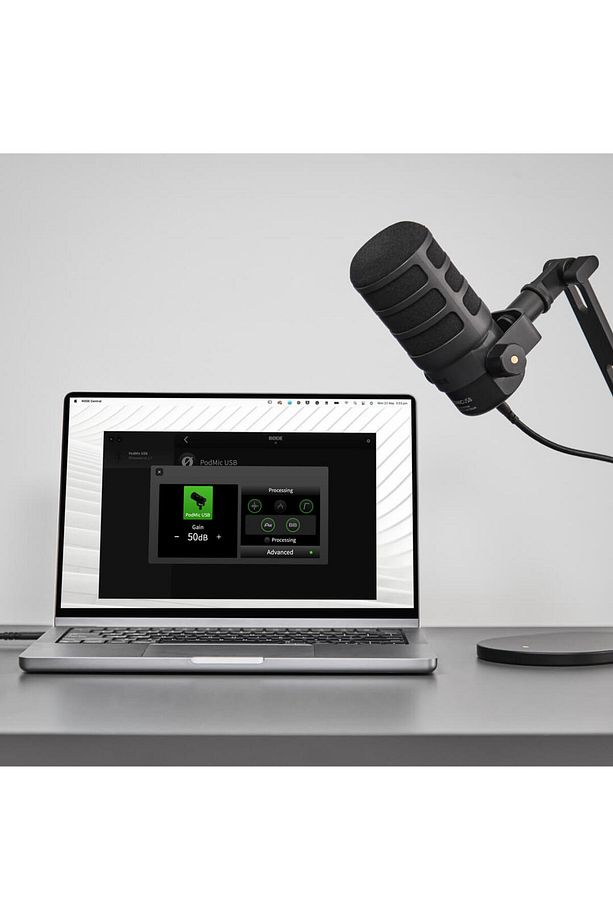 PodMic USB: Beyaz | Yeni Nesil Analog / USB Dinamik Podcast Mikrofonu - 5