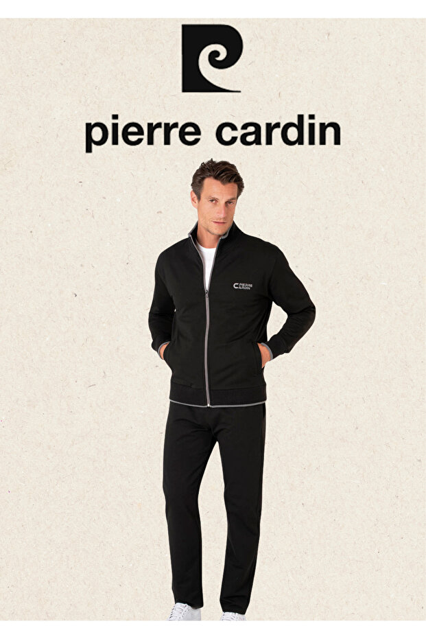 Men's Clothing Regular Fit Front Zipper Cotton & Lycra Tracksuit Set L1.Pc.004.71.20