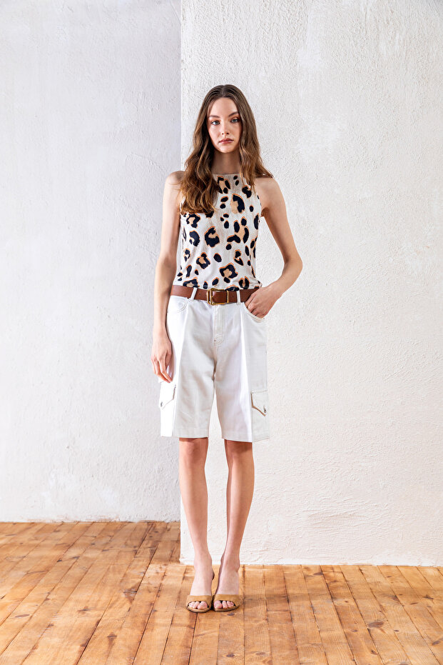 25YB040 بلوزة ليوبارد - 1