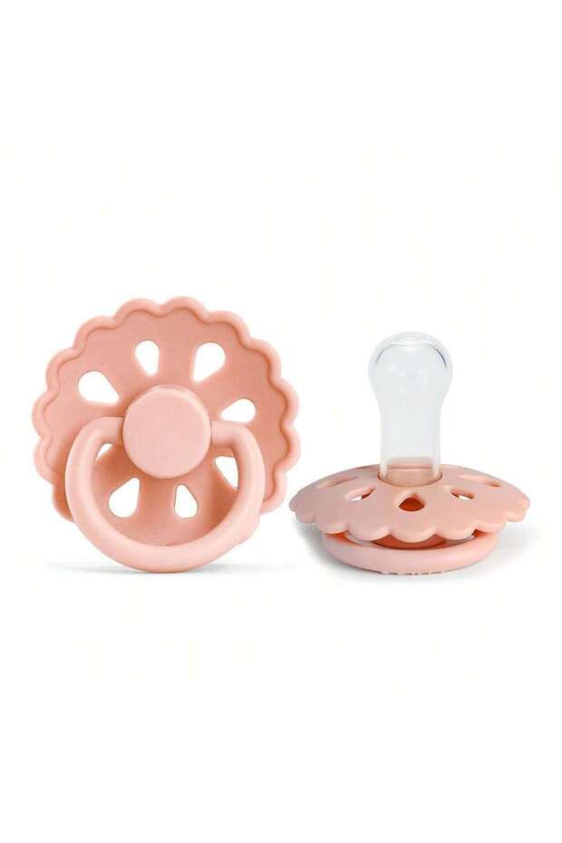 Pink 1PCS Portable Baby Pacifier BPA Free Soother Silicone Luminous Pacifier Multi-pattern Design fo