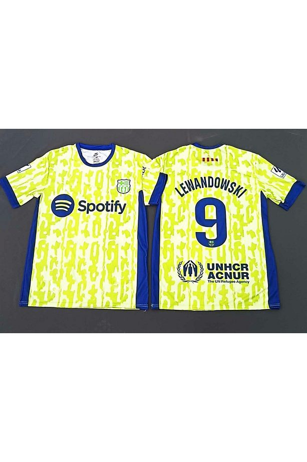 Lewandowski 9 B.a.r.c.a Deplasman Forması Yeşill - 2