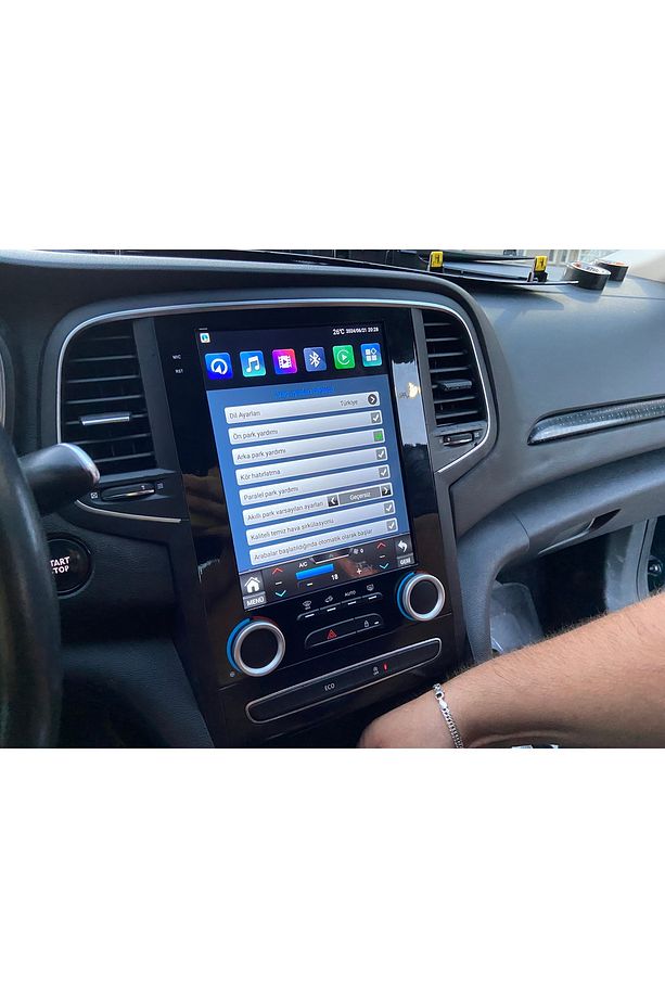 RENAULT MEGANE 4 ANDROİD CARPLAY TESLA MULTİMEDYA ÇİFT KAMERA 4/64 - 8