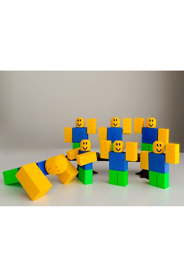 Roblox Noob Figür (kolları hareketli-yap-çıkar) - 2
