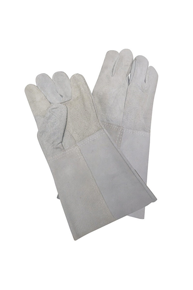 Leather welding gloves - 1