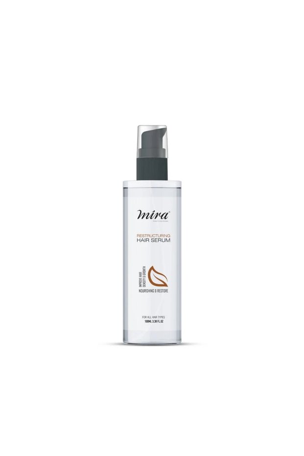 Mira Hair Serum for Dry Hair, 100ml - Restructuring Fluid Crystals Detangler & Heat Protection