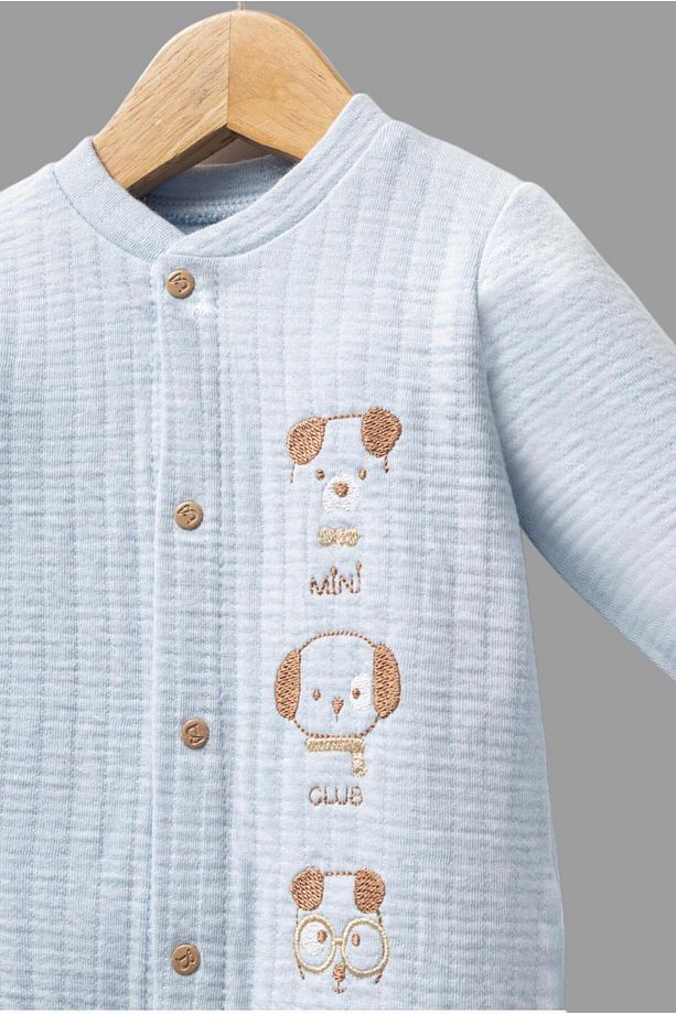 BEBİTOF KÖPEKÇİKLER DESENLİ 10'lu Set Hastane Çıkışı (Yenidoğan) 2025 - 2