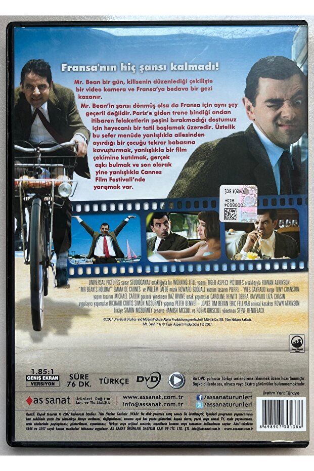 Mr.Bean Tatilde Dvd (Orijinal Dönem Baskı Dvd) - 2