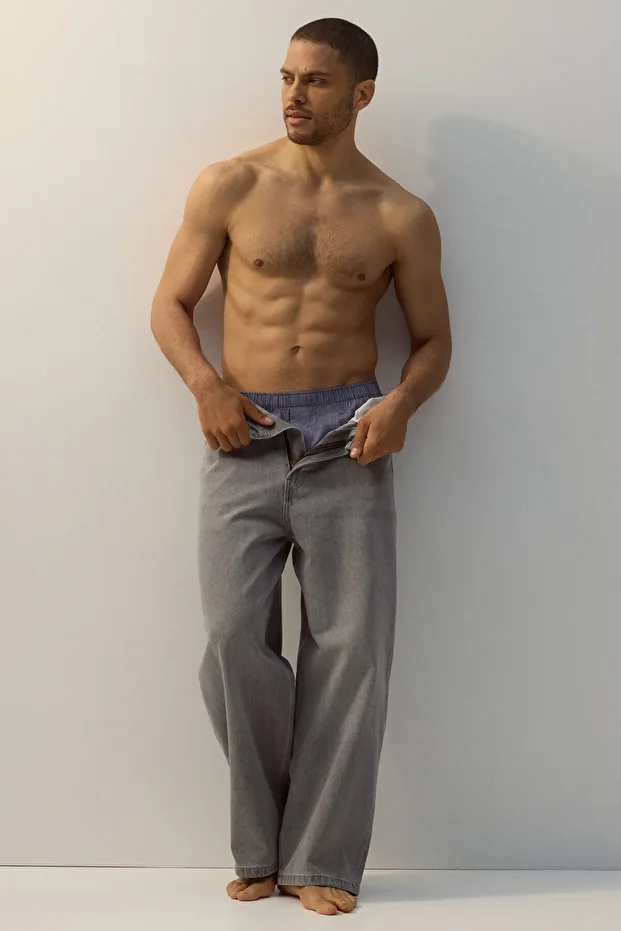 2'li Dokuma Boxer Şort - 2