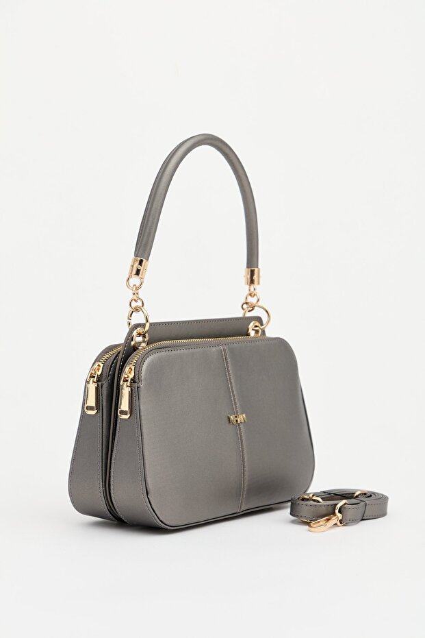 Satchel Çanta Antrasit - 1