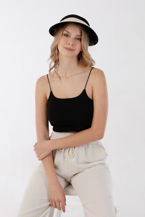 Siperli Hasır Şapka - 3