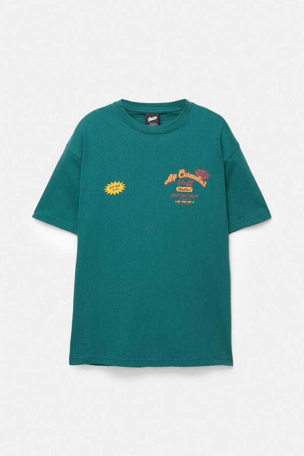 Ay Carmela yeşil tişört - 7