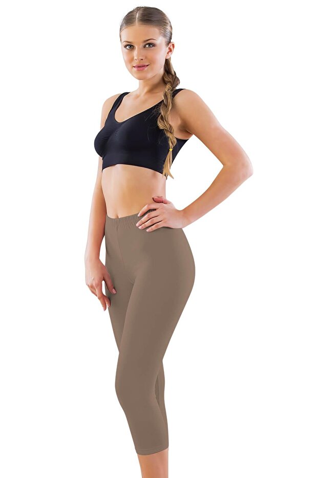 Vi̇zon Mi Enay 7300 Oversize Capri Tights