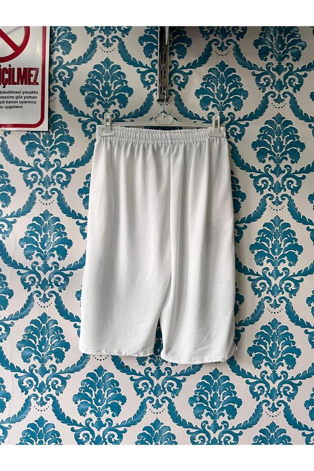 Unisex Ayrobin Düz Kapri/Şort - 2