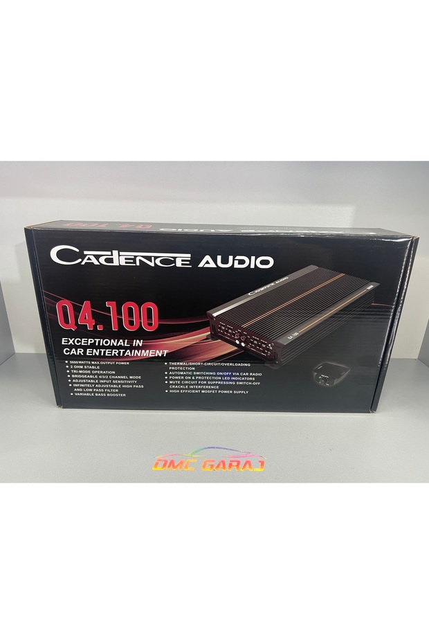 CADENCE Q4.100 AMFİ 4x100 RMS DMCGARAJ - 1