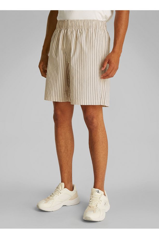 Jeans Bej Erkek Şort J30J327375CKS PULL-ON SHORT - 2